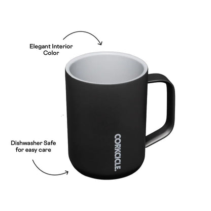 Corkcicle Classic 16 oz Triple-Insulated Stainless Steel Mug