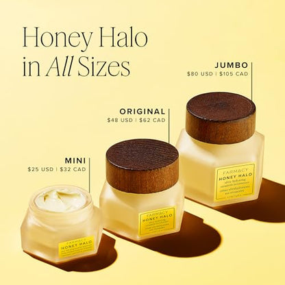 Farmacy Honey Halo Ceramide Face Moisturizer: Buckwheat Honey & Propolis
