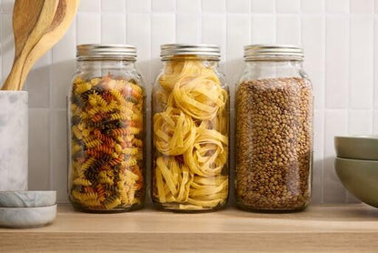 Ball Wide Mouth Half-Gallon 64-Ounce Glass Mason Jars (Set of 12)