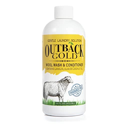 Outback Gold Unscented Plant-Based Wool & Cashmere Wash