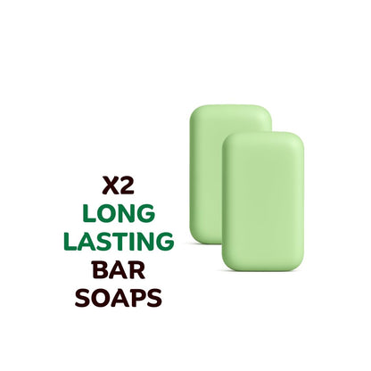 Hypoallergenic Green Tea & Coconut Plant-Based Laundry Soap Bar