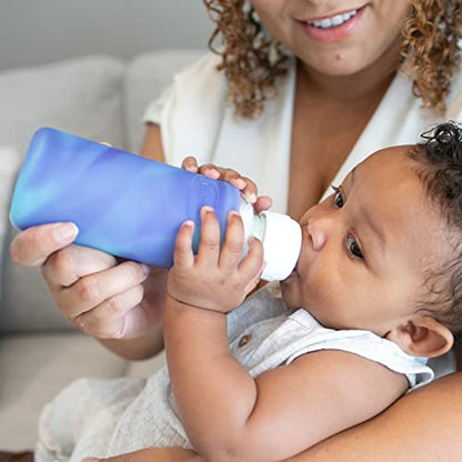 Dr. Brown’s Options+ 4 oz Narrow Borosilicate Glass Baby Bottles (2-Pack)