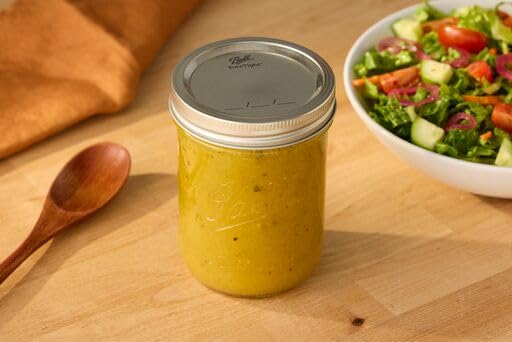 Ball Wide Mouth Pint 16-Ounce Glass Mason Jar with Lids (2-Pack)