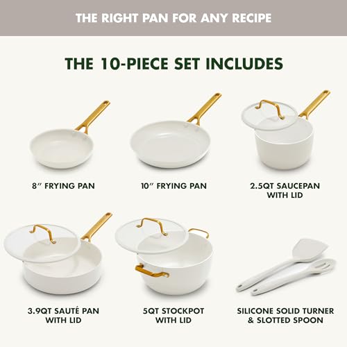 GreenPan Nonstick Reserve Pro 10-Piece Cookware Set