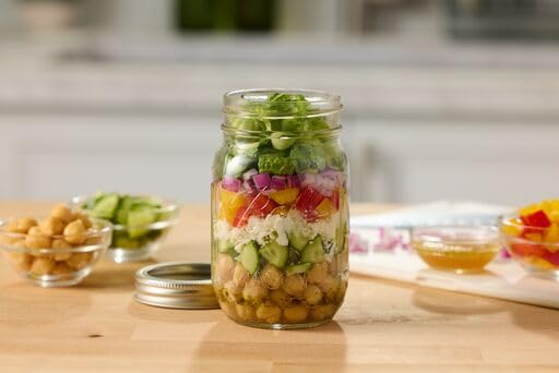 Ball Wide Mouth Pint 16-Ounce Glass Mason Jar with Lids (12-Count)