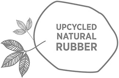 HEVEA Natural Rubber Wave Bath Mat: Plastic-Free & Biodegradable