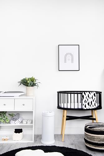 Ubbi Steel Diaper Pail: Powder-Coated Odor-Locking Bin