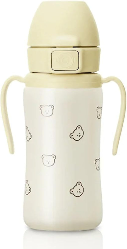 GROSMIMI Insulated 316 Stainless Steel Spill-Proof Straw Cup (10oz)