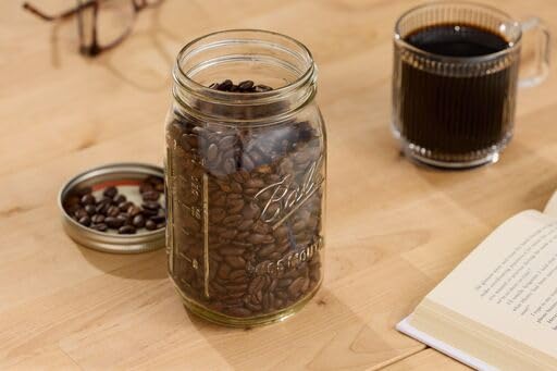 Ball Wide Mouth Pint 16-Ounce Glass Mason Jar with Lids (12-Count)