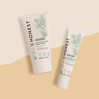 The Honest Company Diaper Rash Cream: Moisturizing Zinc Oxide Ointment