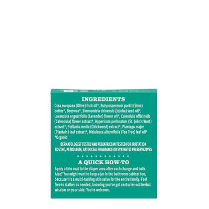 Earth Mama Organic Diaper Balm: Zinc-Free Botanical Purity