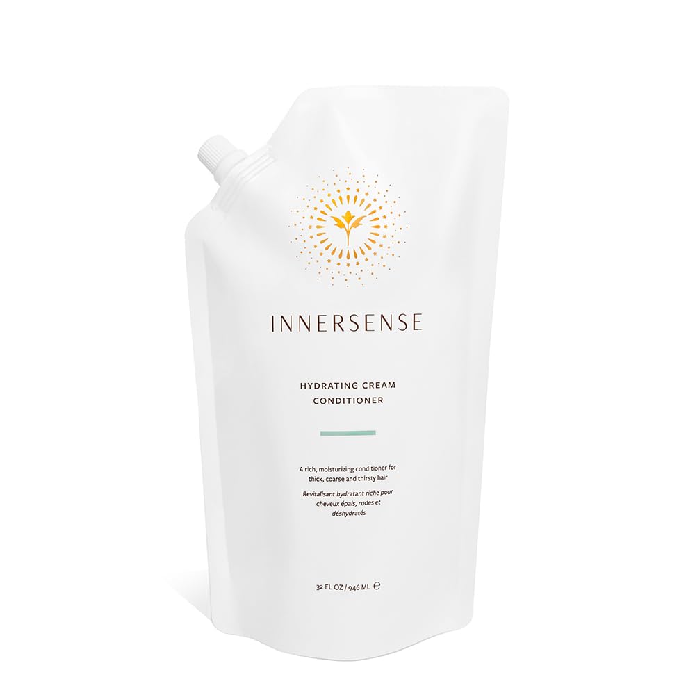 INNERSENSE Organic Hydrating Cream Conditioner: Emollient-Rich (10oz)