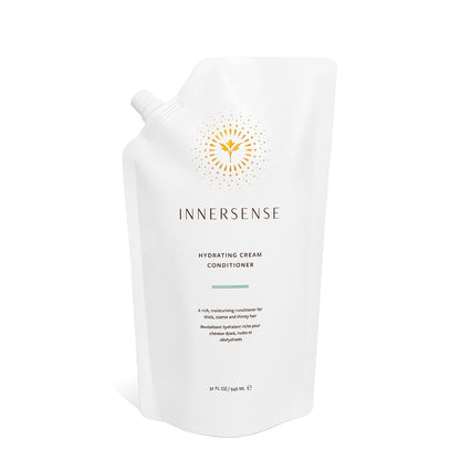 INNERSENSE Organic Hydrating Cream Conditioner: Emollient-Rich (10oz)