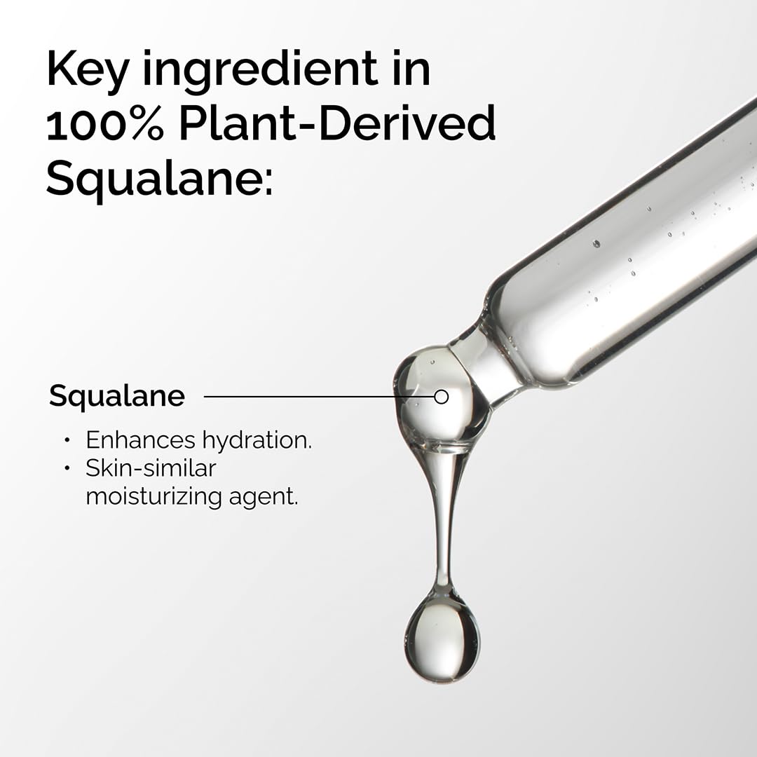 Single-Ingredient Plant-Derived Squalane Face Oil – The Ordinary