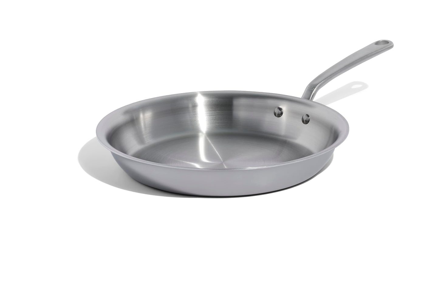 Made In 12-Inch Stainless Clad Frying Pan: Professional 5-Ply Construction, for a Lifetime of Plastic-Free Searing