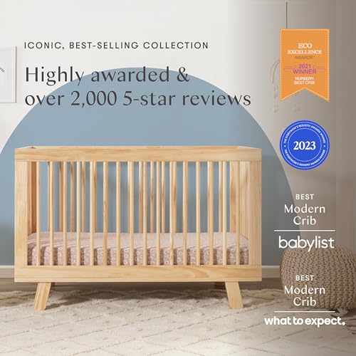 Babyletto Hudson 3-in-1 Crib: GREENGUARD Gold Purity