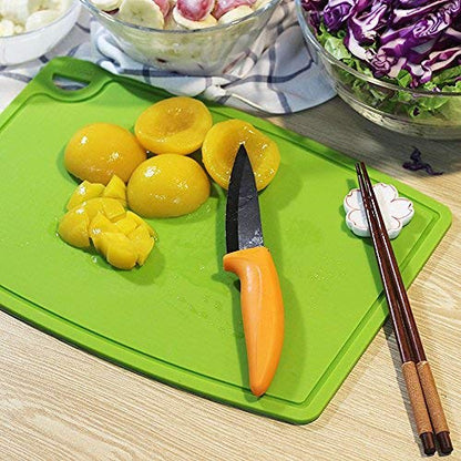 Liflicon 12.6'' x 9.1'' Thick Silicone Cutting Board: Non-Toxic & Flexible.