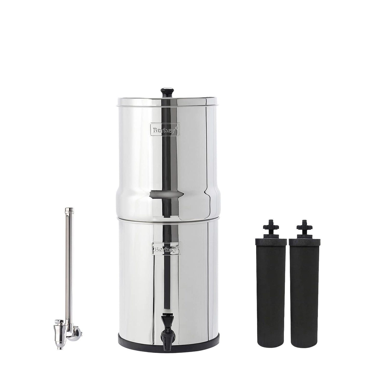 Royal Berkey: The Gravity-Fed Filter with 6,000 Gallon Life to Reduce 250+ Contaminants