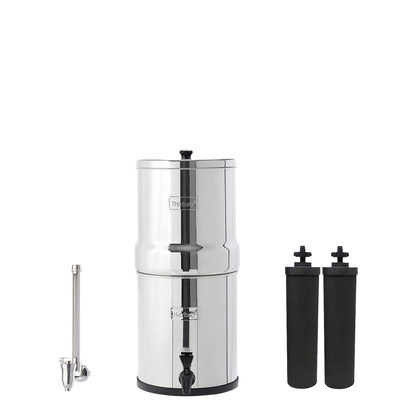 Royal Berkey: The Gravity-Fed Filter with 6,000 Gallon Life to Reduce 250+ Contaminants