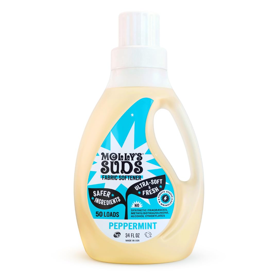 Molly’s Suds Vinegar-Powered Liquid Fabric Softener for Sensitive Skin