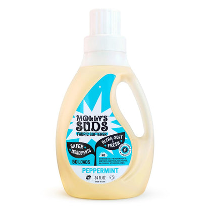 Molly’s Suds Vinegar-Powered Liquid Fabric Softener for Sensitive Skin