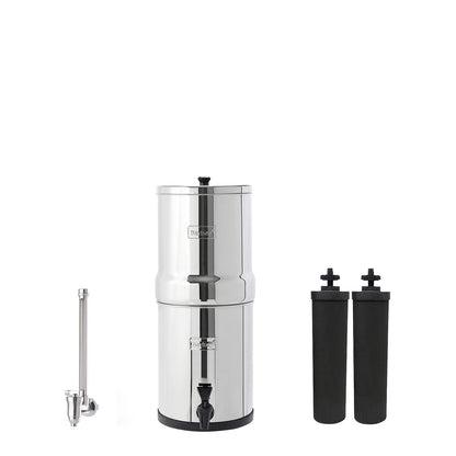 Royal Berkey: The Gravity-Fed Filter with 6,000 Gallon Life to Reduce 250+ Contaminants
