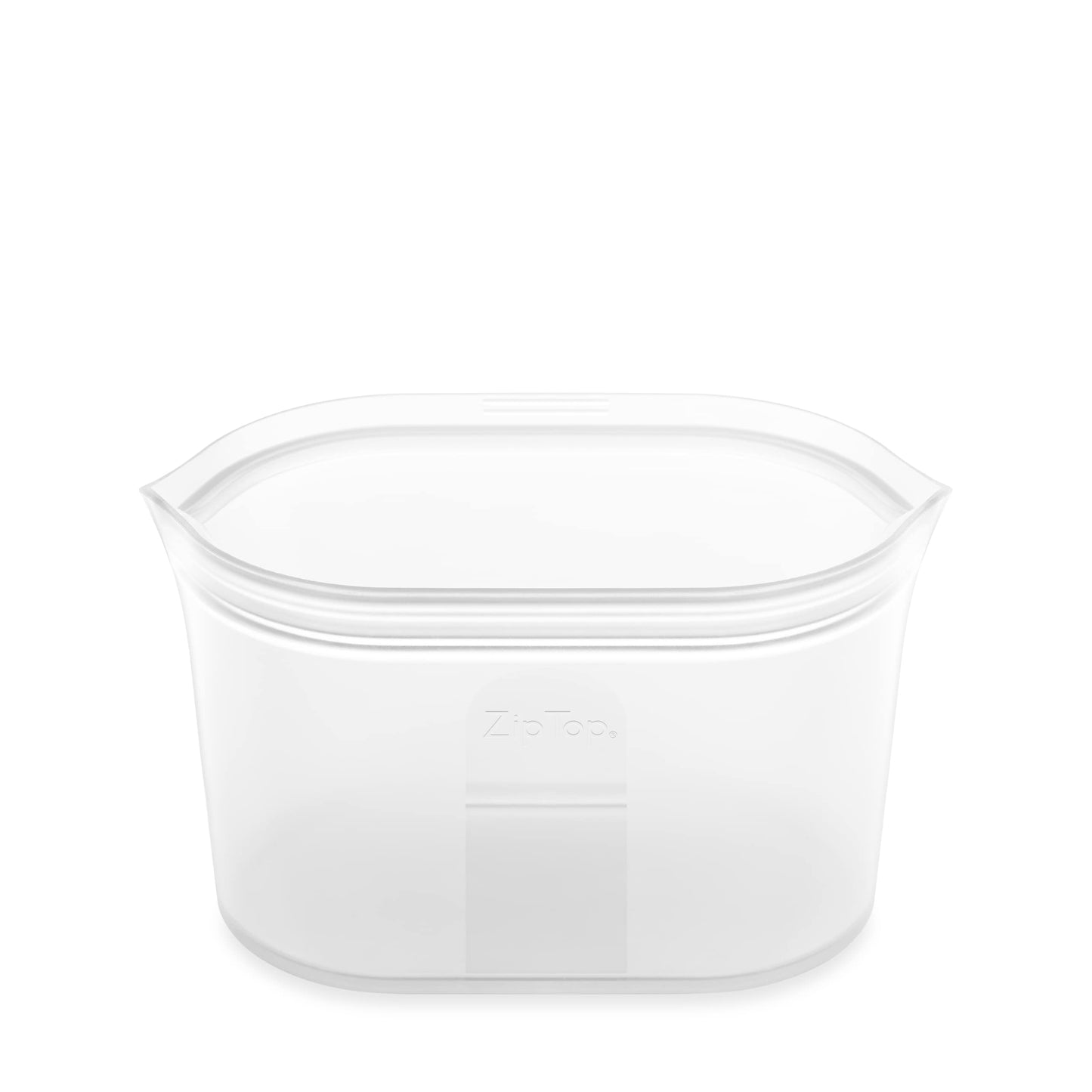 Zip Top Reusable Food Storage Bag: Platinum Silicone Sandwich Bag