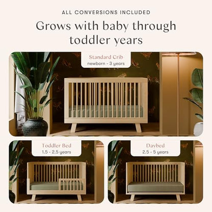 Babyletto Hudson 3-in-1 Crib: GREENGUARD Gold Purity