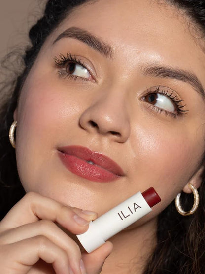 ILIA Balmy Tint Hydrating Lip Balm: Buildable Color with Shea Butter