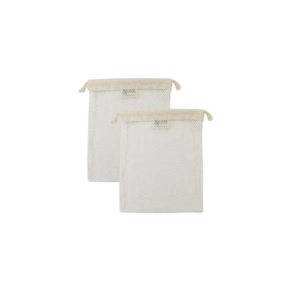 Simple Ecology GOTS Certified Organic Cotton Mesh Laundry Bags (Set of 3)