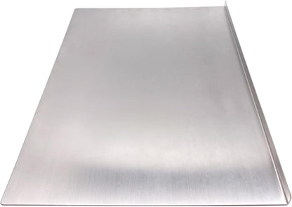 BILLAMB Stainless Steel Cutting Board: Large 15.7" x 11.8" Permanent Prep Surface.