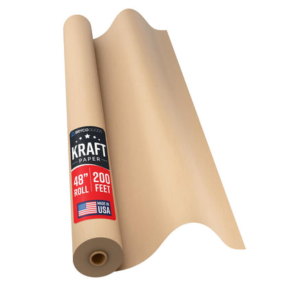 Stop Using Bubble Wrap: The 1,200" Recycled Brown Kraft Paper Roll, USA Made