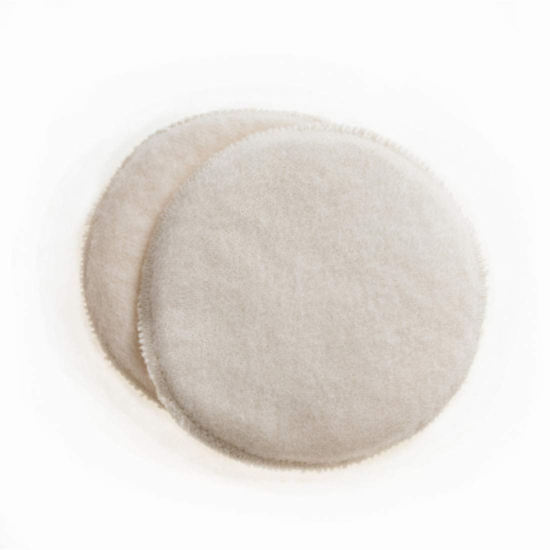 LANACare Soothingly Soft Organic Merino Wool Nursing Pads (5-Inch)