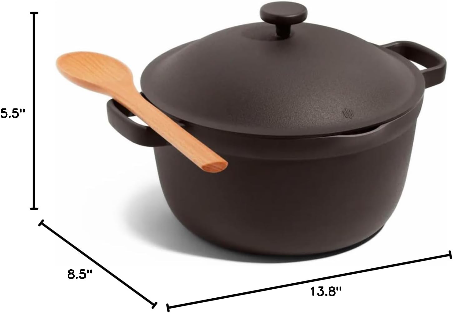 Ceramic nonstick cookware set dimension