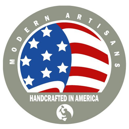 American Handmade Stoneware French Butter Keeper Crock (Sea Oats)