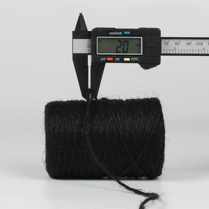 100% Natural Jute Twine: 1100 Feet of Biodegradable Cord for Zero-Waste Crafting and Gardening