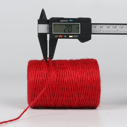 100% Natural Jute Twine: 1100 Feet of Biodegradable Cord for Zero-Waste Crafting and Gardening