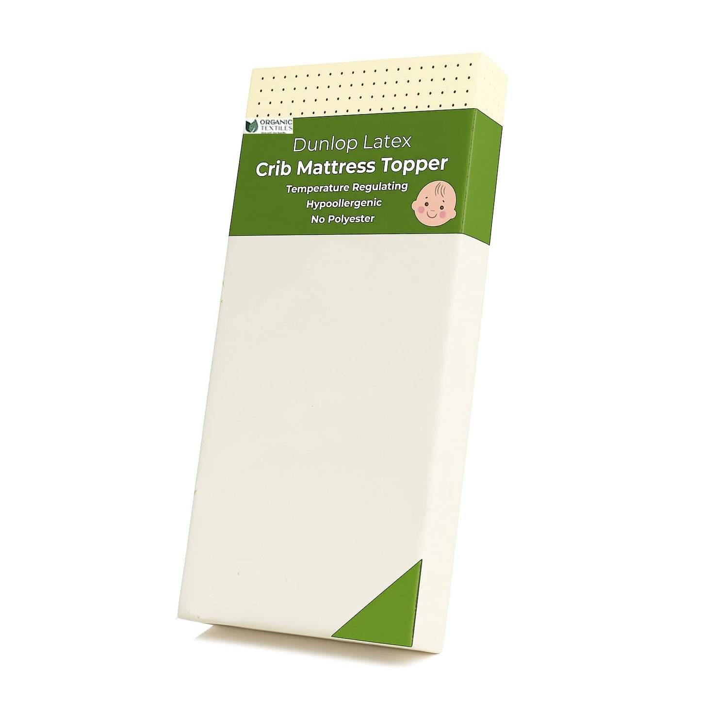 Organic Textiles Baby Topper: GOLS Certified Organic Latex