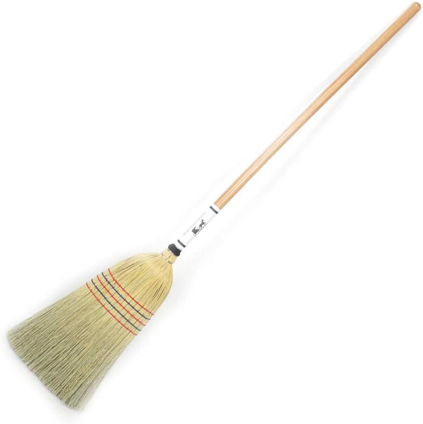 Lehman’s Handcrafted Corn House Broom – Traditional, Plastic‑Free & Made in USA