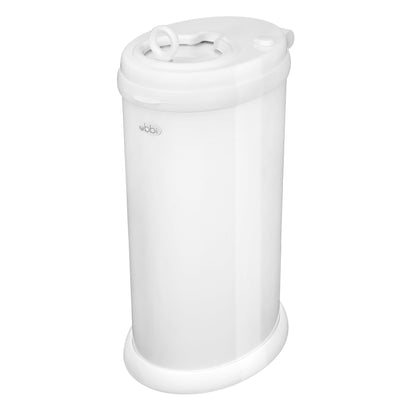 Ubbi Steel Diaper Pail: Powder-Coated Odor-Locking Bin