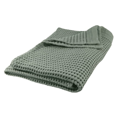 Gilden Tree Bathroom Mat: 100% Absorbent Cotton Waffle Weave