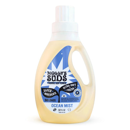 Molly’s Suds Vinegar-Powered Liquid Fabric Softener for Sensitive Skin
