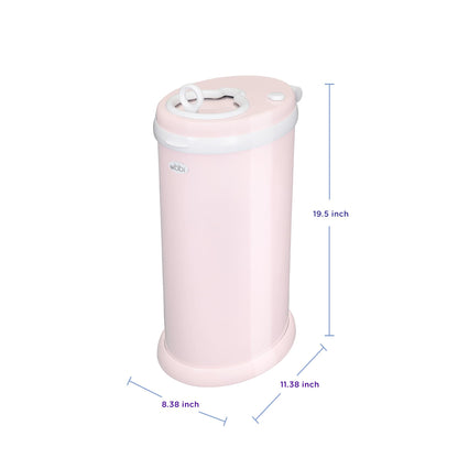 Ubbi Steel Diaper Pail: Powder-Coated Odor-Locking Bin