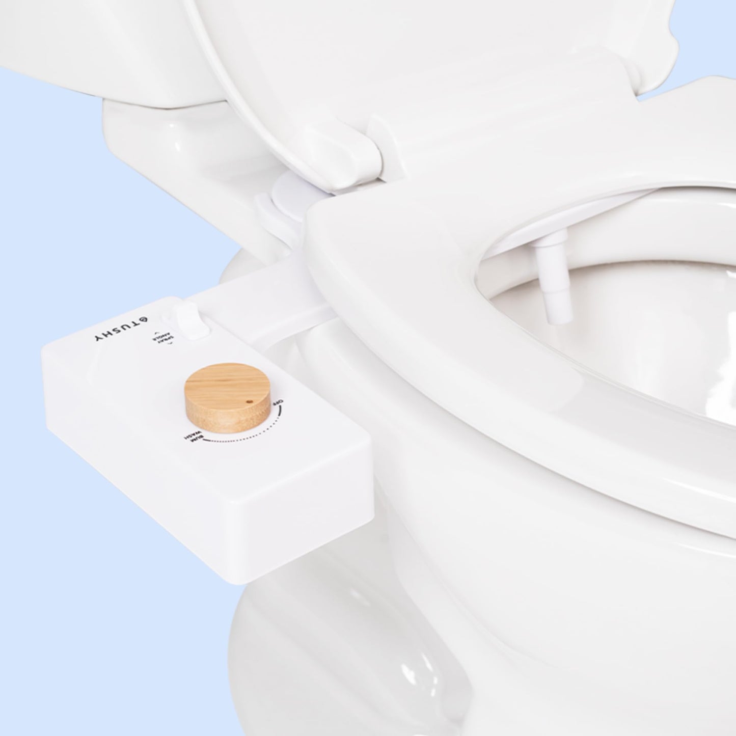 TUSHY 3.0 Spa Bidet Attachment: Cool to Warm Water Cleaning