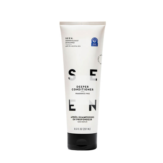 SEE N DEEPER CONDITIONER tube on a white background