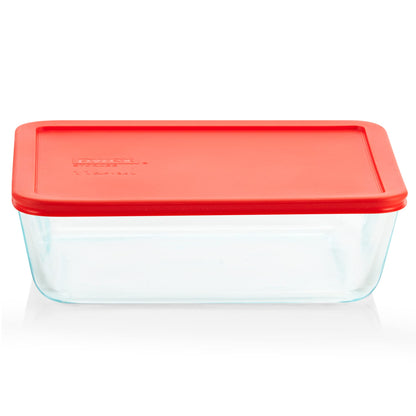 Pyrex Simply Store Glass Food Storage Container – BPA‑Free Lid