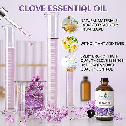 EVOKE OCCU: 100% Pure Clary Sage Essential Oil, 4oz