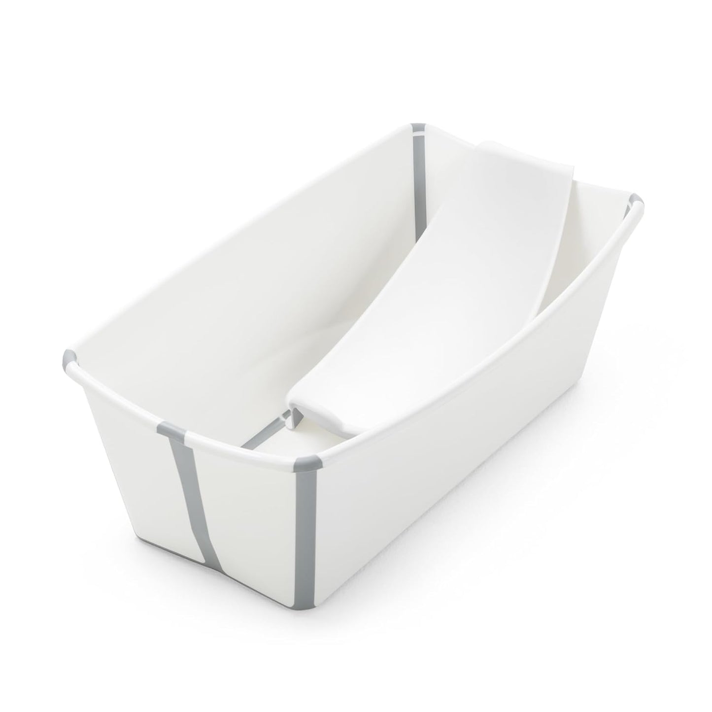 Stokke Flexi Bath Bundle: Non-Toxic Foldable Tub & Newborn Support