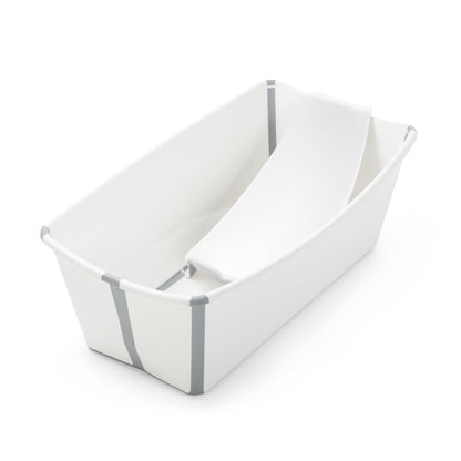 Stokke Flexi Bath Bundle: Non-Toxic Foldable Tub & Newborn Support
