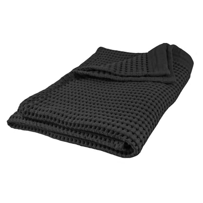Gilden Tree Bathroom Mat: 100% Absorbent Cotton Waffle Weave